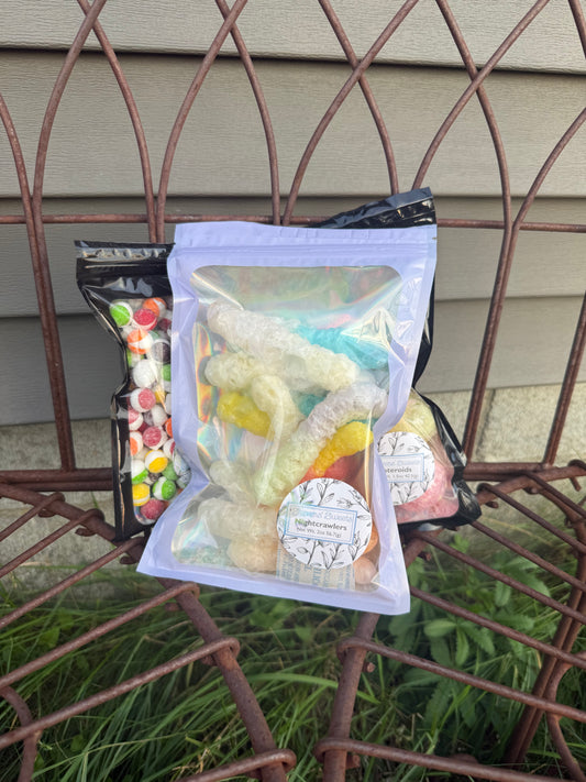 Freeze Nightcrawlers Worms by Steven’s Sweets